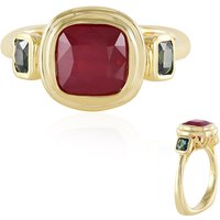 Bemainty-Rubin-Silberring (Adela Silber) Bemainty-Rubin-Silberring (Adela Silber)