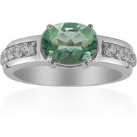 Grüner Fluorit-Silberring (Pallanova) Grüner Fluorit-Silberring (Pallanova)