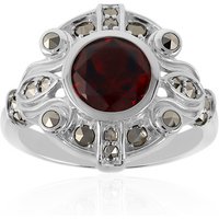Mosambik-Granat-Silberring (Annette classic) Mosambik-Granat-Silberring (Annette classic)