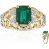 Sambia-Smaragd-Goldring (Rifkind 1894 Collection) Sambia-Smaragd-Goldring (Rifkind 1894 Collection)