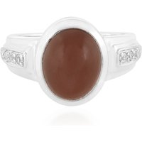 Kangeyam-Mondstein-Silberring Kangeyam-Mondstein-Silberring