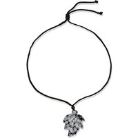 Schneeflocken-Obsidian-Halskette Schneeflocken-Obsidian-Halskette