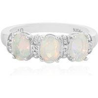 Welo-Opal-Silberring Welo-Opal-Silberring