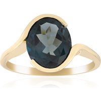 Londonblauer Topas-Goldring (de Melo Gold) Londonblauer Topas-Goldring (de Melo Gold)