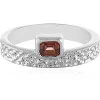 Pinkfarbener Zirkon-Silberring Pinkfarbener Zirkon-Silberring