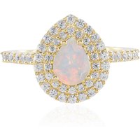 Welo-Opal-Silberring Welo-Opal-Silberring