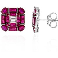 Rubin-Goldohrringe (SUHANA) Rubin-Goldohrringe (SUHANA)