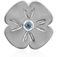 Schweizblauer Topas-Silberanhänger (Annette) Schweizblauer Topas-Silberanhänger (Annette)