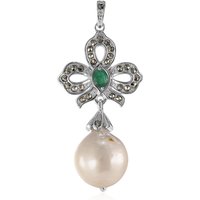 Süßwasserzuchtperlen-Silberanhänger (Annette classic) Süßwasserzuchtperlen-Silberanhänger (Annette classic)