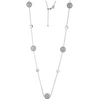 Zirkon-Silbercollier Zirkon-Silbercollier