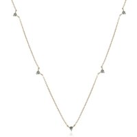 Himmelblauer I2 Brillant-Goldcollier (de Melo) Himmelblauer I2 Brillant-Goldcollier (de Melo)