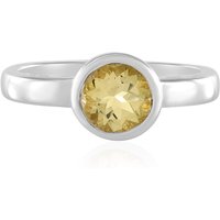 Gelber Beryll-Silberring Gelber Beryll-Silberring