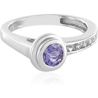 Tansanit-Silberring Tansanit-Silberring