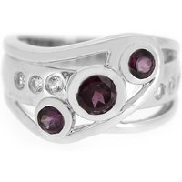 Rhodolith-Silberring Rhodolith-Silberring