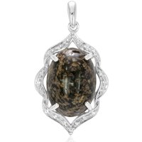 Leoparden-Opal-Silberanhänger Leoparden-Opal-Silberanhänger