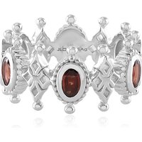 Indischer Granat-Silberring (Dallas Prince Designs) Indischer Granat-Silberring (Dallas Prince Designs)