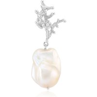Weiße Süßwasserzuchtperlen-Silberanhänger Weiße Süßwasserzuchtperlen-Silberanhänger