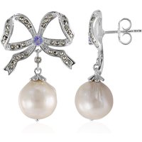 Süßwasserzuchtperlen-Silberohrringe (Annette classic) Süßwasserzuchtperlen-Silberohrringe (Annette classic)
