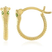 Russischer Diopsid-Silberohrringe Russischer Diopsid-Silberohrringe