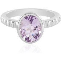 Lavendel-Amethyst-Silberring Lavendel-Amethyst-Silberring