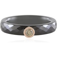 SI2 Champagner-Brillant-Keramikring SI2 Champagner-Brillant-Keramikring