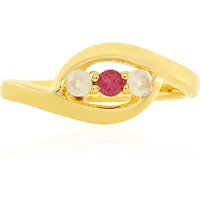 Edelstein-Silberring Edelstein-Silberring