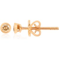 SI Rose de France-Brillant-Goldohrringe (Annette) SI Rose de France-Brillant-Goldohrringe (Annette)