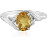 Citrin-Silberring Citrin-Silberring