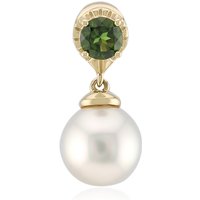 Weiße Südseeperlen-Goldanhänger (Michelle Albala) Weiße Südseeperlen-Goldanhänger (Michelle Albala)