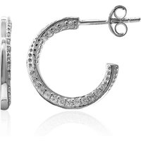 Zirkon-Silberohrringe Zirkon-Silberohrringe