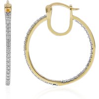 SI1 (G) Brillant-Goldohrringe (Annette) SI1 (G) Brillant-Goldohrringe (Annette)