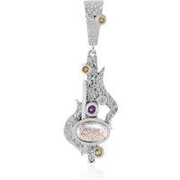 Labradorit-Silberanhänger (MONOSONO COLLECTION) Labradorit-Silberanhänger (MONOSONO COLLECTION)