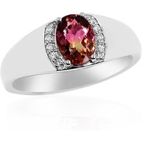 Mehrfarbiger Turmalin-Goldring (AMAYANI) Mehrfarbiger Turmalin-Goldring (AMAYANI)