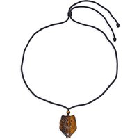 Goldenes Tigerauge-Halskette Goldenes Tigerauge-Halskette