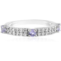 Tansanit-Silberring Tansanit-Silberring