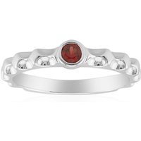 Tansania-Rubin-Silberring Tansania-Rubin-Silberring