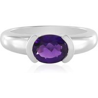 Sambia-Amethyst-Silberring Sambia-Amethyst-Silberring