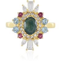 Grandidierit-Silberring (Adela Silber) Grandidierit-Silberring (Adela Silber)