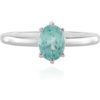 Blauer Apatit-Silberring Blauer Apatit-Silberring