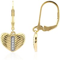 SI1 (G) Brillant-Silberohrringe (Annette) SI1 (G) Brillant-Silberohrringe (Annette)