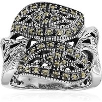 Markasit-Silberring (Annette classic) Markasit-Silberring (Annette classic)