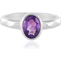 Sibirischer Amethyst-Silberring Sibirischer Amethyst-Silberring