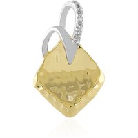 Weißer Topas-Silberanhänger (MONOSONO COLLECTION) Weißer Topas-Silberanhänger (MONOSONO COLLECTION)