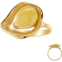 Baltischer Milky-Bernstein-Silberring (dagen) Baltischer Milky-Bernstein-Silberring (dagen)