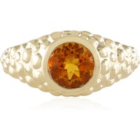 Madeira-Citrin-Silberring Madeira-Citrin-Silberring