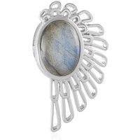 Labradorit-Silberanhänger (MONOSONO COLLECTION) Labradorit-Silberanhänger (MONOSONO COLLECTION)