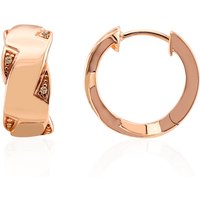 SI1 Argyle-Rose de France-Brillant-Silberohrringe (Annette) SI1 Argyle-Rose de France-Brillant-Silberohrringe (Annette)