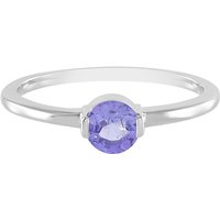 Tansanit-Silberring Tansanit-Silberring