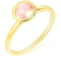 Rosenquarz-Silberring Rosenquarz-Silberring