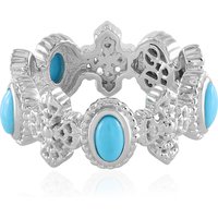 Sleeping Beauty-Türkis-Silberring (Dallas Prince Designs) Sleeping Beauty-Türkis-Silberring (Dallas Prince Designs)